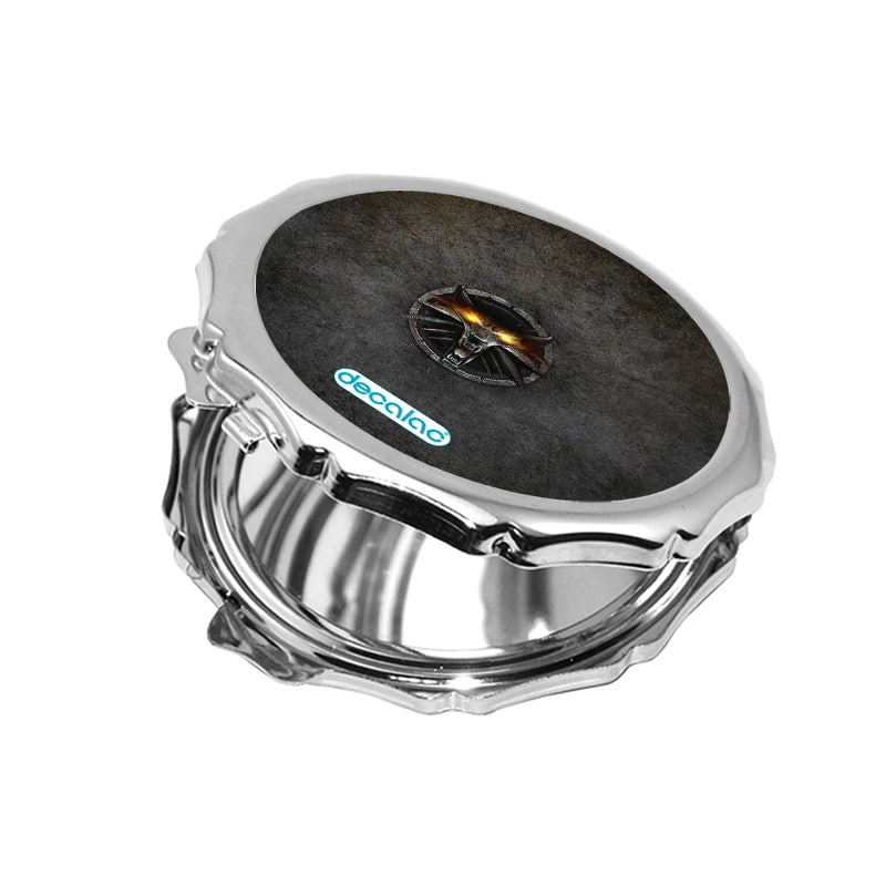 مرآة جيب صغيرة مزخرفة بتصميم شعار ذا ويتشر مرآة جيب صغيرة مزخرفة بتصميم شعار ذا ويتشر