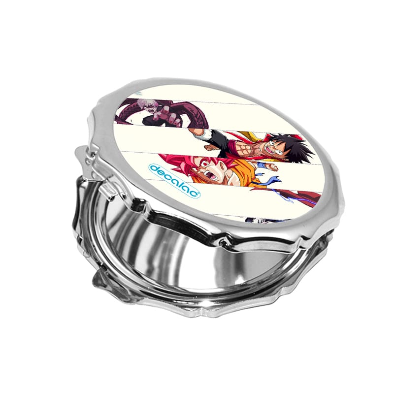 مرآة جيب صغيرة مزخرفة بتصميم ضربه القبضه كل الانميات مرآة جيب صغيرة مزخرفة بتصميم ضربه القبضه كل الانميات