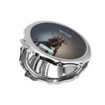 مرآة جيب صغيرة مزخرفة بتصميم عفريت ذا ويتشر 3 وايلد هانت