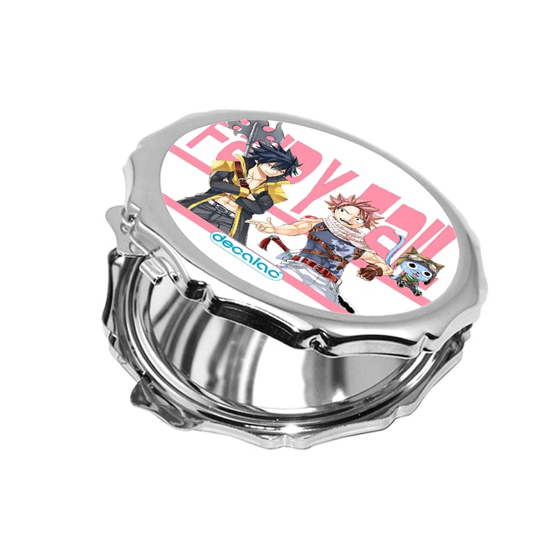 مرآة جيب صغيرة مزخرفة بتصميم غراي وناتسو فيري تيل مرآة جيب صغيرة مزخرفة بتصميم غراي وناتسو فيري تيل