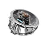 مرآة جيب صغيرة مزخرفة بتصميم غضب فينوم