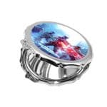 مرآة جيب صغيرة مزخرفة بتصميم قتال جماعي باتلفيلد