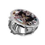 مرآة جيب صغيرة مزخرفة بتصميم قوة لاو ون بيس