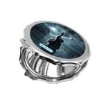 مرآة جيب صغيرة مزخرفة بتصميم كريس ريدفيلد 2