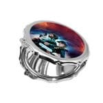 مرآة جيب صغيرة مزخرفة بتصميم كريس وكلير ريدفيلد 2