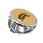 مرآة جيب صغيرة مزخرفة بتصميم لوفي و زورو ون بيس