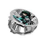 مرآة جيب صغيرة مزخرفة بتصميم ميدوريا مانجا أكاديميتي للأبطال