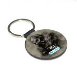 ميدالية مفاتيح دائرية بتصميم أبيكس ليجندز قلب أسود