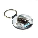 ميدالية مفاتيح دائرية بتصميم أساسنز كريد الثورة الأمريكية