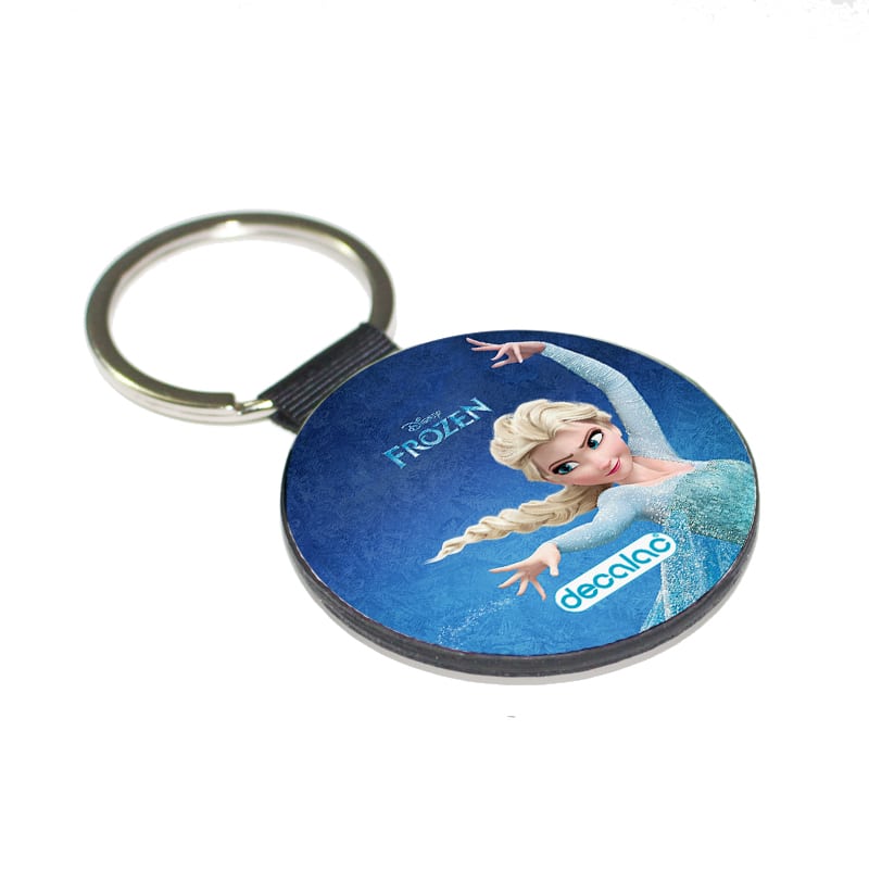 ميدالية مفاتيح دائرية بتصميم إلسا ملكة آريندل فروزن ميدالية مفاتيح دائرية بتصميم إلسا ملكة آريندل فروزن