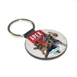 ميدالية مفاتيح دائرية بتصميم  ابيكس ليجندز القتال معا