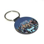 ميدالية مفاتيح دائرية بتصميم اسلحة فورت نايت باتل رويال