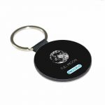 ميدالية مفاتيح دائرية بتصميم اكتمال القمر