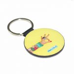 ميدالية مفاتيح دائرية بتصميم اكسسوارات يد امرأة