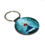 ميدالية مفاتيح دائرية بتصميم الأميرة ميريدا مع القوس والسهم