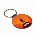 ميدالية مفاتيح دائرية بتصميم المحارب فورت نايت