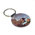 ميدالية مفاتيح دائرية بتصميم المقاتلة إلوي هورايزن زيرو داون