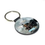 ميدالية مفاتيح دائرية بتصميم باتلفيلد 1 الدبابه الصغيره