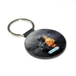 ميدالية مفاتيح دائرية بتصميم باتلفيلد 3