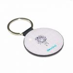 ميدالية مفاتيح دائرية بتصميم بيت العصفور