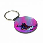 ميدالية مفاتيح دائرية بتصميم بيتر بوركر سبايدر مان