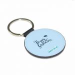 ميدالية مفاتيح دائرية بتصميم تخرج