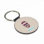 ميدالية مفاتيح دائرية بتصميم جمجمه انيقه