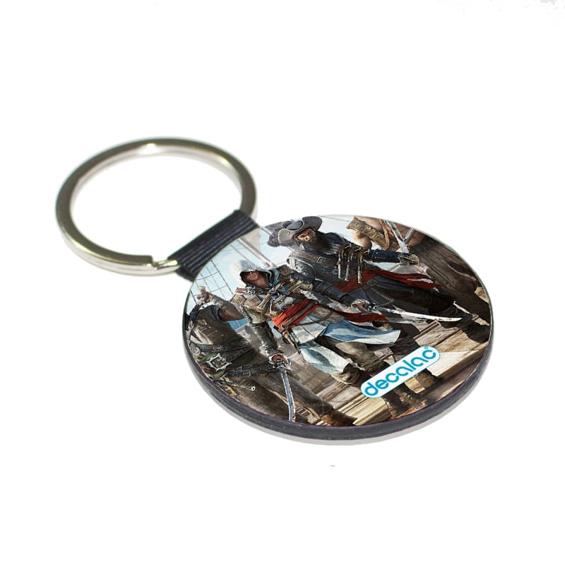 ميدالية مفاتيح دائرية بتصميم حرب بحريه أساسنز كريد ميدالية مفاتيح دائرية بتصميم حرب بحريه أساسنز كريد