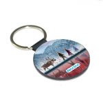 ميدالية مفاتيح دائرية بتصميم رحله الاصدقاء