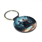 ميدالية مفاتيح دائرية بتصميم رزدنت إيفل 2 ريميك