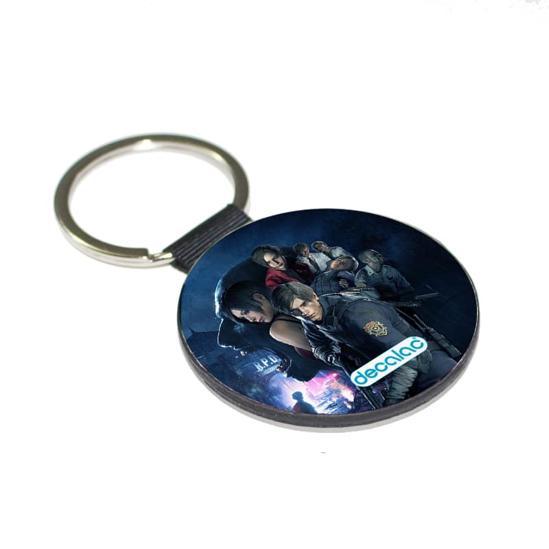 ميدالية مفاتيح دائرية بتصميم ريزدنت ايفل 2 جميع الشخصيات ميدالية مفاتيح دائرية بتصميم ريزدنت ايفل 2 جميع الشخصيات