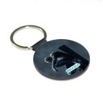 ميدالية مفاتيح دائرية بتصميم سبايدر مان الاسود