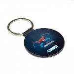 ميدالية مفاتيح دائرية بتصميم سبايدر مان الرائع