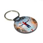 ميدالية مفاتيح دائرية بتصميم سبايدر مان ايرون مان