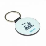 ميدالية مفاتيح دائرية بتصميم سفينة