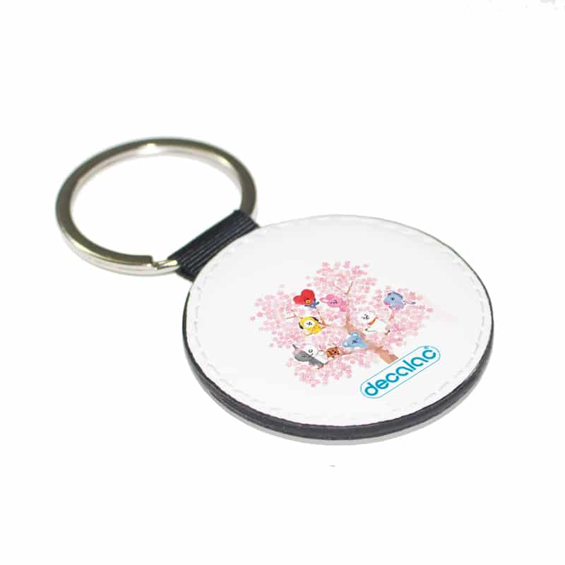 ميدالية مفاتيح دائرية بتصميم شجرة الكرز شخصيات BT21 ميدالية مفاتيح دائرية بتصميم شجرة الكرز شخصيات BT21