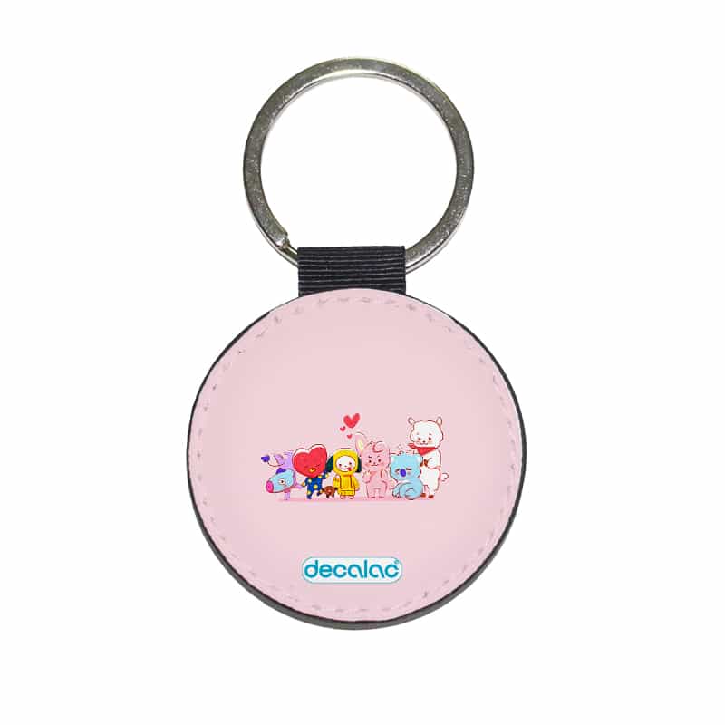 ميدالية-مفاتيح-دائرية-بتصميم-شخصيات-BT21-المحبوبة-1