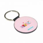 ميدالية مفاتيح دائرية بتصميم شخصيات BT21 المحبوبة