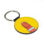 ميدالية مفاتيح دائرية بتصميم صبار