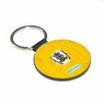 ميدالية مفاتيح دائرية بتصميم عبارات انجليزية