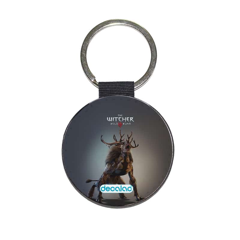 ميدالية-مفاتيح-دائرية-بتصميم-عفريت-ذا-ويتشر-3-وايلد-هانت-1