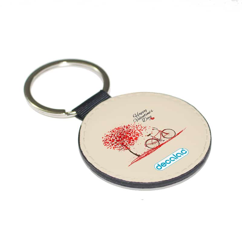 ميدالية مفاتيح دائرية بتصميم عيد حب سعيد ميدالية مفاتيح دائرية بتصميم عيد حب سعيد