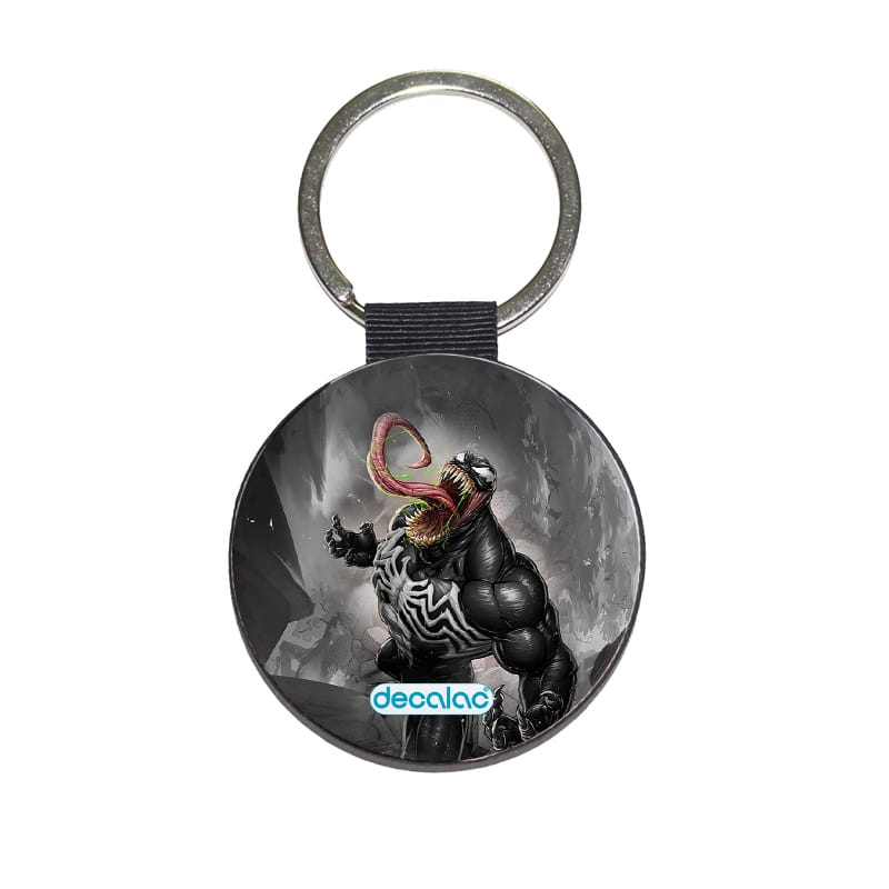 ميدالية-مفاتيح-دائرية-بتصميم-غضب-فينوم-1