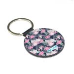 ميدالية مفاتيح دائرية بتصميم فلامنغو