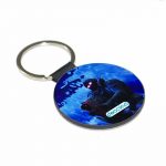 ميدالية مفاتيح دائرية بتصميم قتال رافين فورتنايت