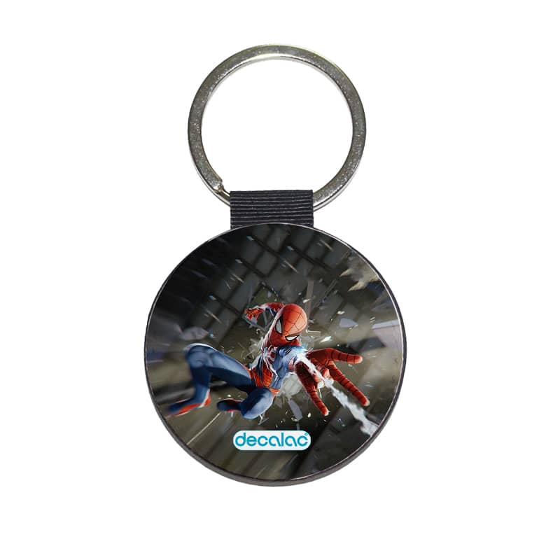 ميدالية-مفاتيح-دائرية-بتصميم-قوة-سبيدر-مان-1