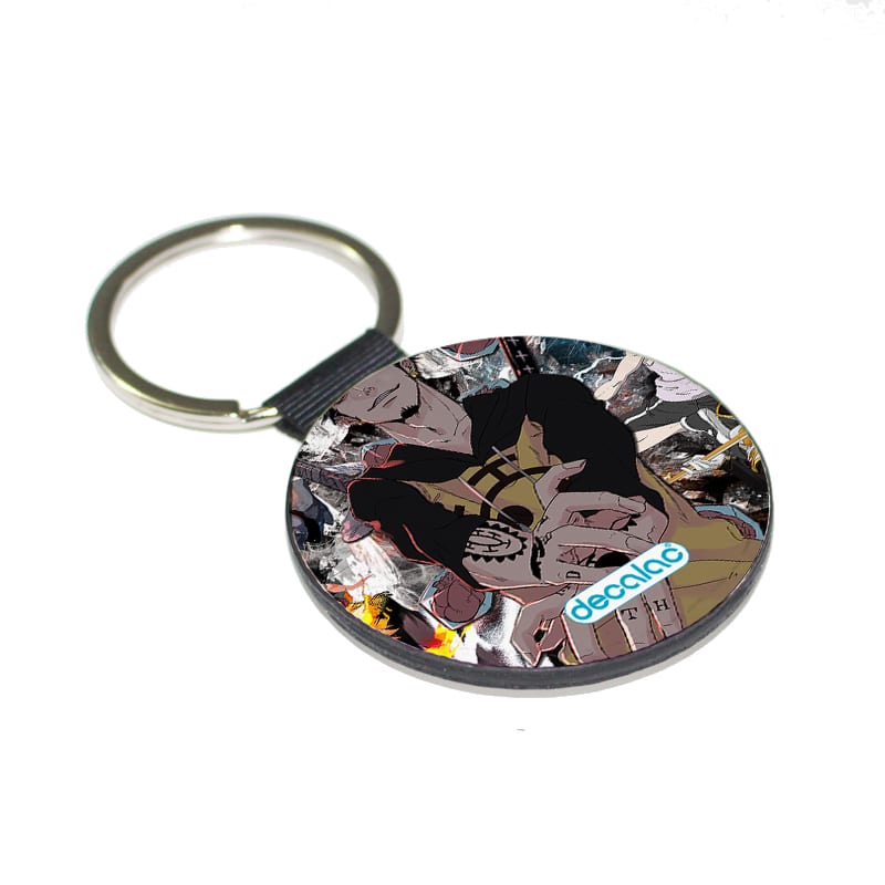 ميدالية مفاتيح دائرية بتصميم قوة لاو ون بيس ميدالية مفاتيح دائرية بتصميم قوة لاو ون بيس