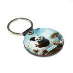 ميدالية مفاتيح دائرية بتصميم كونغ فو باندا 3