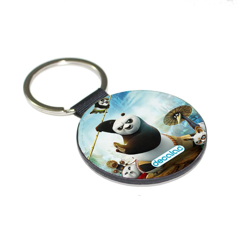 ميدالية مفاتيح دائرية بتصميم كونغ فو باندا 3 ميدالية مفاتيح دائرية بتصميم كونغ فو باندا 3