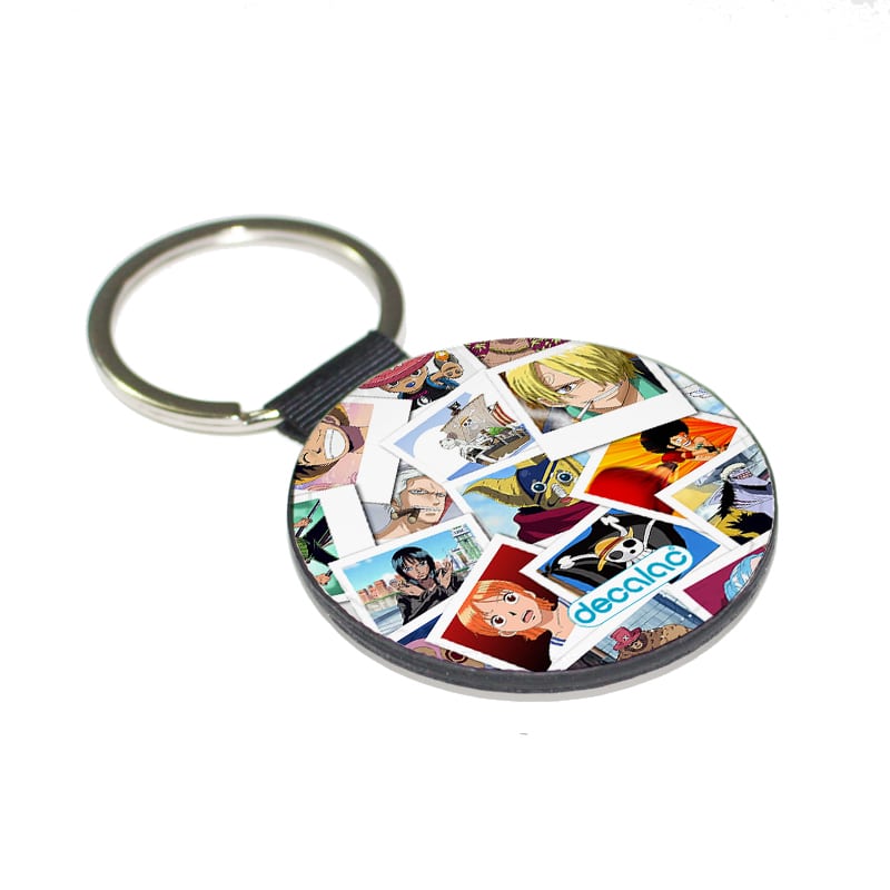 ميدالية مفاتيح دائرية بتصميم لحظات مهمه ون بيس ميدالية مفاتيح دائرية بتصميم لحظات مهمه ون بيس